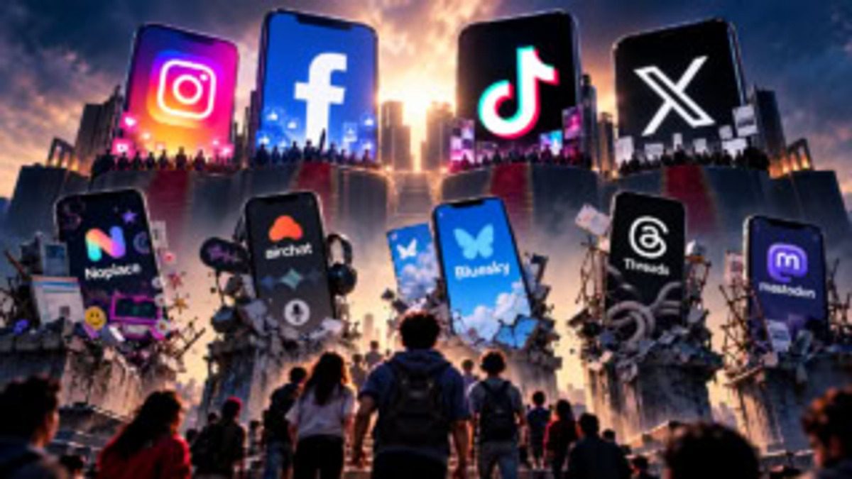 نئے سوشل میڈیا ایپس