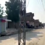 سکھر میں بجلی کے پولز